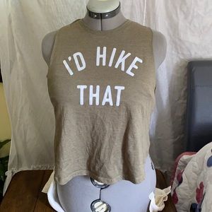 I'd Hike That Racerback Tank